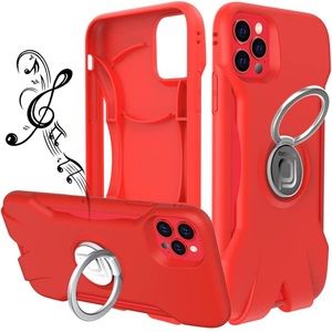 Redroad shockproof for  iPhone 13 Pro case- 3D protection stereo amplifiers